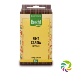 Brecht Zimt Cassia Gemahlen Bio Ref Beutel 30g