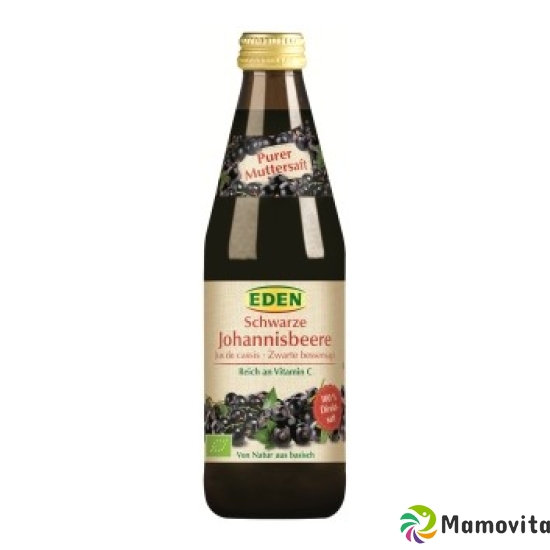 Eden Cassis Muttersaft ohne Zucker Pur Bio Flasche 330ml buy online