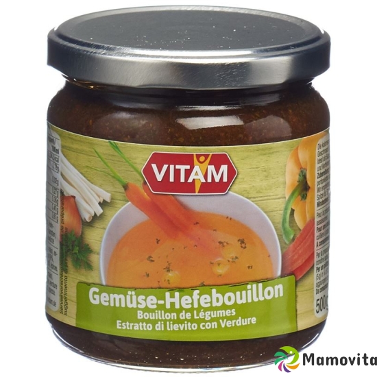 Vitam Bouillon Hefe Paste Gemues Glutenf Dose 500g buy online