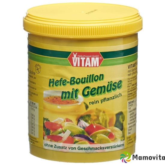 Vitam Bouillon Hefe Paste Gemues Glutenf Dose 1kg buy online