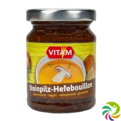 Vitam Bouillon Paste Steinpilz Glas 150g