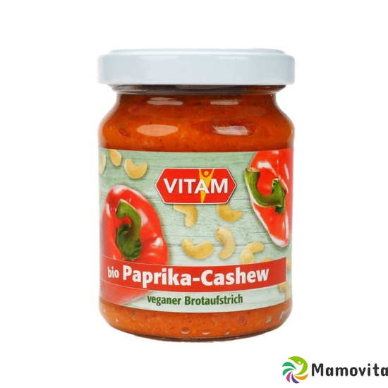 Vitam Aufstrich Paprika Nuss Bio Glas 125g buy online