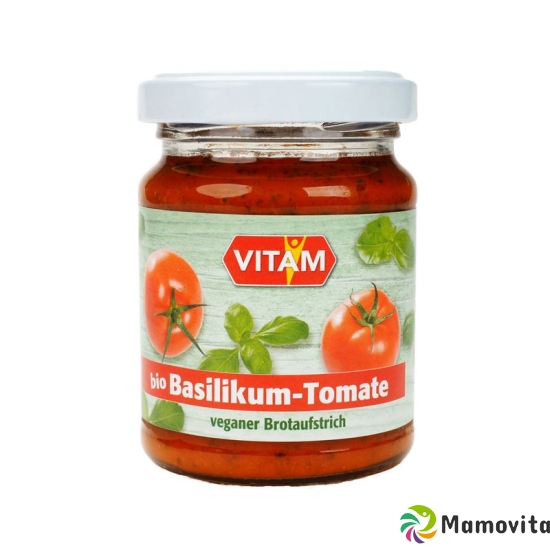 Vitam Aufstrich Basilikum Tomate Bio Glas 100g buy online