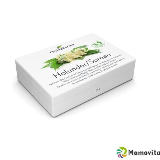 Phytopharma Holunderblüten Pastillen 40 Stück buy online