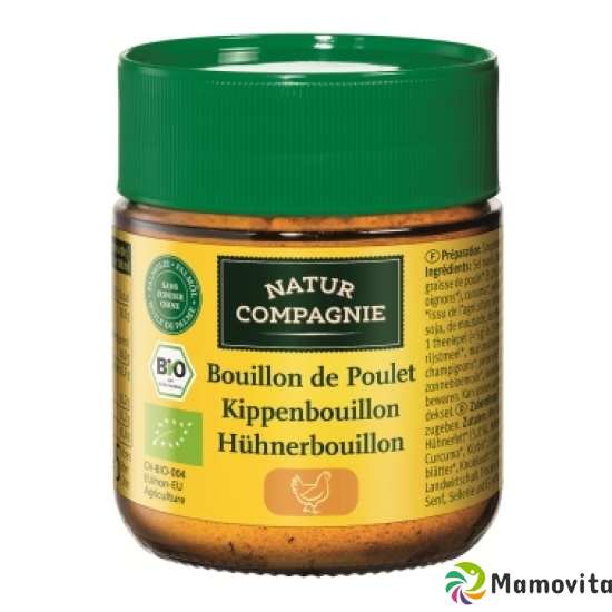 Natur Compagnie Huehnerbouillon Bio 6 Glas 100g buy online