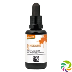 Naturkraftwerke Sanddorn Öl Demeter Flasche 30ml