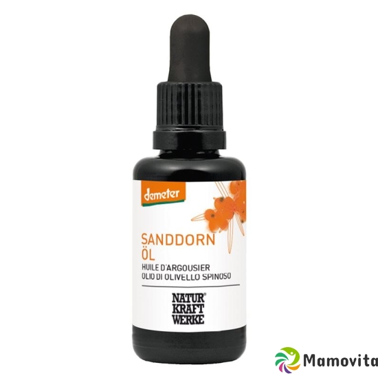 Naturkraftwerke Sanddorn Öl Demeter Flasche 30ml buy online