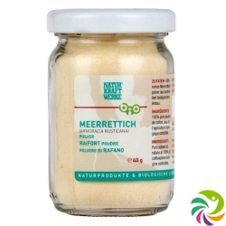 Naturkraftwerke Meerrettich Pulver Bio Glas 40g