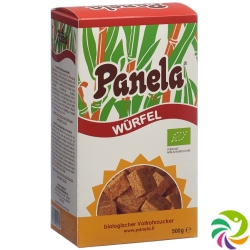 Panela Vollrohrzucker Würfel Bio Karton 500g