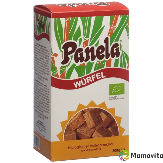 Panela Vollrohrzucker Würfel Bio Karton 500g buy online