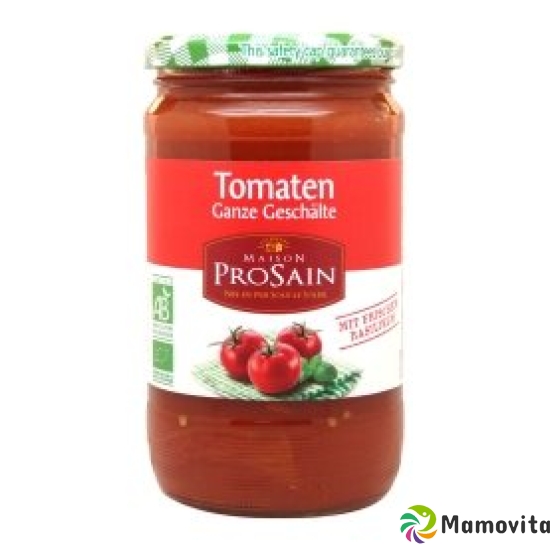 Pro Sain Tomaten Geschält Bio Glas 720ml buy online