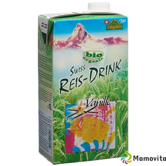 Soyana Swiss Rice Drink Vanille Bio 1L buy online