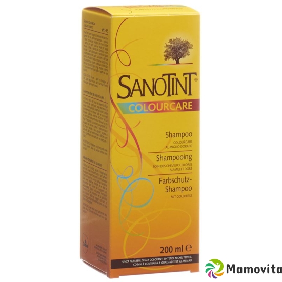 Sanotint Colour protection shampoo with golden millet 200ml buy online