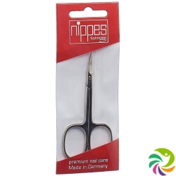 Nippes Cuticle Scissors 9cm Pointed Nickel Plated