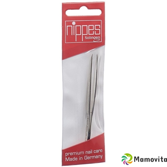 Nippes tweezers 8cm pointed nickel-plated buy online