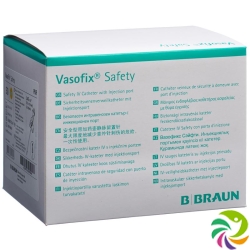 Vasofix Safety Pur 24g 0.7x19mm Gelb 50 Stück