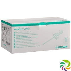 Vasofix Safety IV-Kanüle 18g 1.3x33mm Grün 50 Stück