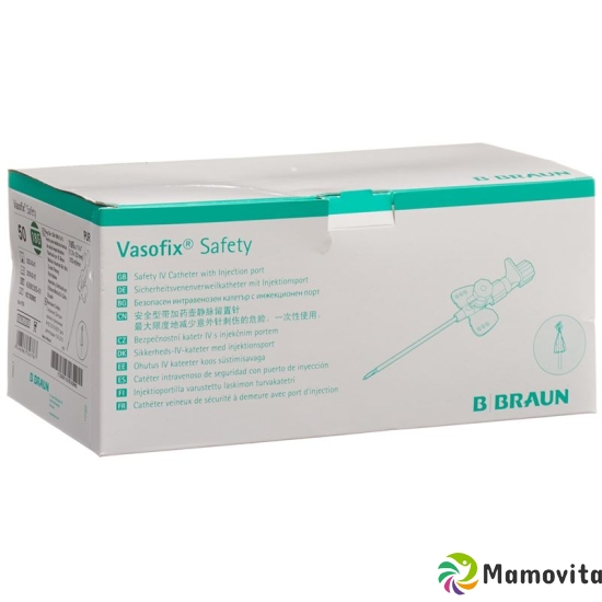 Vasofix Safety IV-Kanüle 18g 1.3x33mm Grün 50 Stück buy online