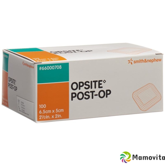 Opsite Post OP Folienverband 6.5x5cm Steril 100 Beutel buy online