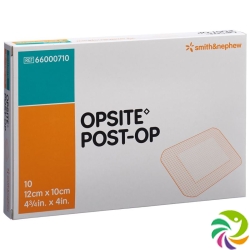 Opsite Post OP Folienverband 12x10cm Steril 10 Beutel