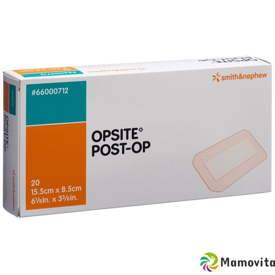 Opsite Post OP Folienverband 15.5x8.5cm Steril 20 Beutel buy online