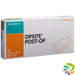 Opsite Post OP Folienverband 20x10cm Steril 20 Beutel