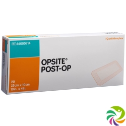 Opsite Post OP Folienverband 25x10cm Steril 20 Beutel