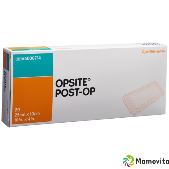 Opsite Post OP Folienverband 25x10cm Steril 20 Beutel buy online