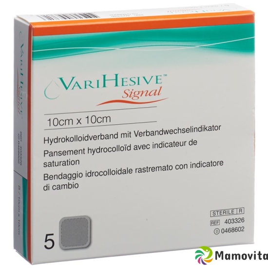 VariHesive Signal Hydrokolloidverband 10x10cm 5 Stück buy online