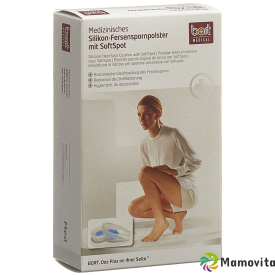 Bort Silikon Fersenspornpolst L-46 Softspot 1 Paar buy online