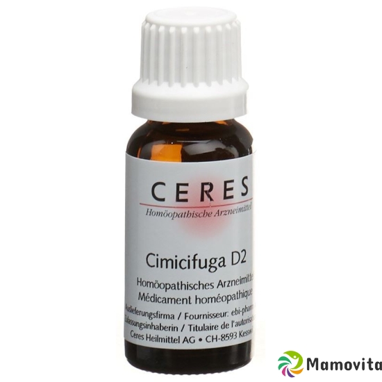 Ceres Cimicifuga D 2 Dilution 20ml buy online