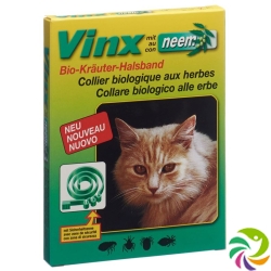 Vinx Bio-Kräuter-Halsband mit Neem Katze