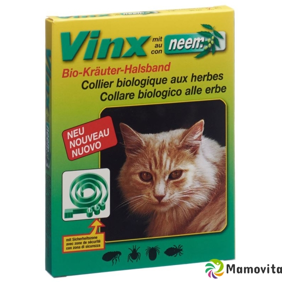 Vinx Bio-Kräuter-Halsband mit Neem Katze buy online