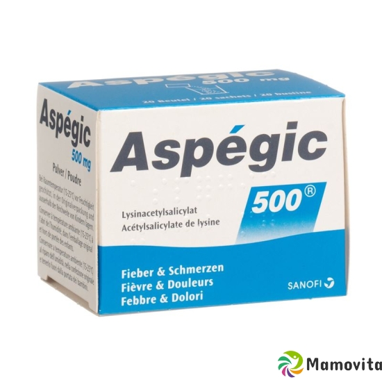 Aspegic 500mg 20 Beutel buy online