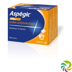 Aspegic 100 Pulver 100mg Beutel 20 Stück