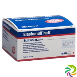 Elastomull Haft Gazebinde Weiss 20mx4cm Rolle