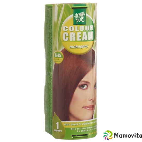 Henna Plus Colour Cream 6.45 Mahagony 60g buy online