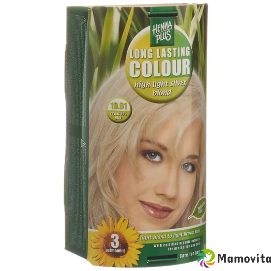 Henna Plus Long Last Color 10.01 Silver Blonde buy online