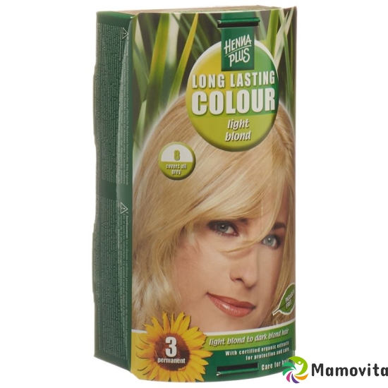 Henna Plus Long Last Color 8 Light Blonde buy online