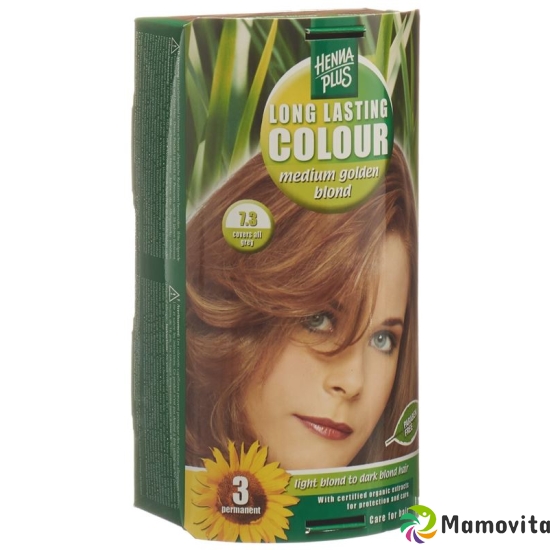 Henna Plus Long Last Color 7.3 Medium Golden Blonde buy online