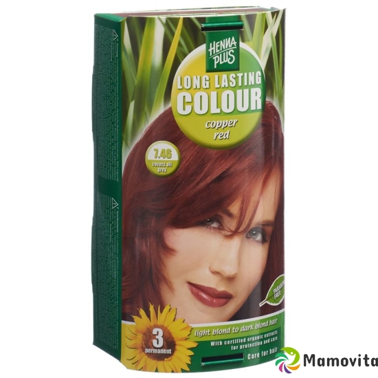 Henna Plus Long Last Color 7.46 Copper Red buy online