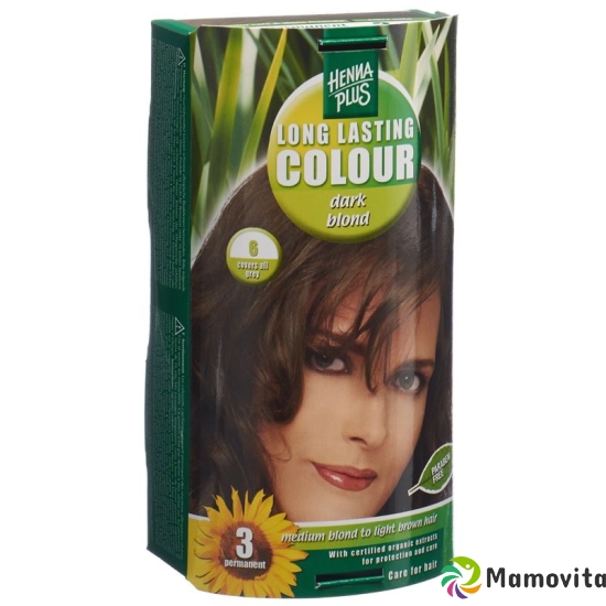 Henna Plus Long Last Color 6 Dark Blonde buy online