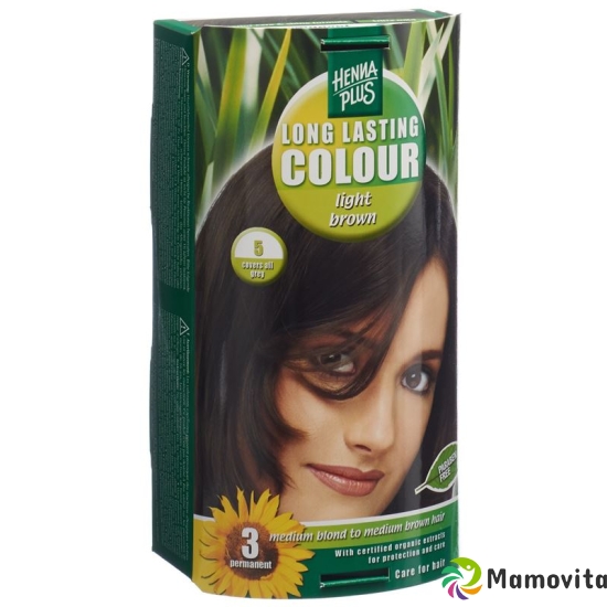 Henna Plus Long Last Color 5 Light Brown buy online