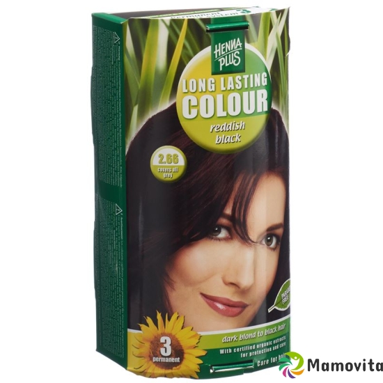 Henna Plus Long Last Color 2.66 Reddish Black buy online