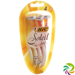 Bic Soleil Frauenrasierer Dreiklingen 4 Stück