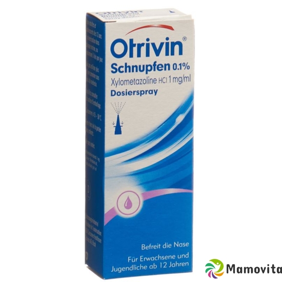 Otrivin Schnupfen Dosierspray 0.1% 10ml buy online