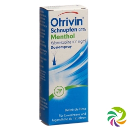 Otrivin Schnupfen Dosierspray 0.1% mit Menthol 10ml