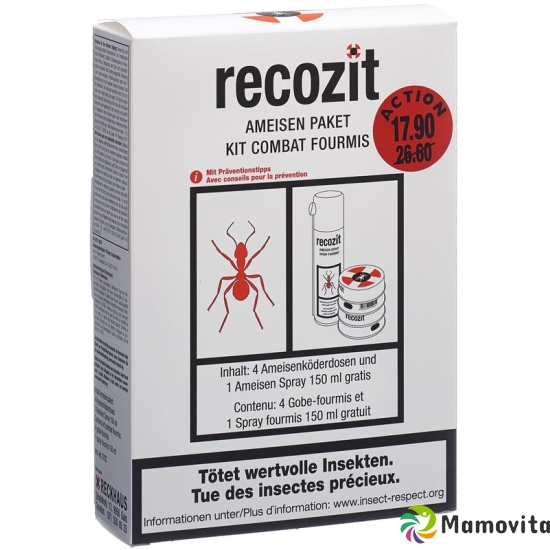 Recozit Ameisenpaket Akt mit Gratis Spray buy online