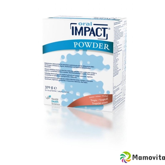 Impact Oral Immunonutrition Pulver Tropic 5 Beutel 74g buy online