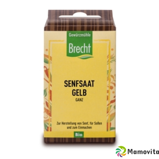 Brecht Gelbe Senfsaat Ganz Bio Ref 60g buy online